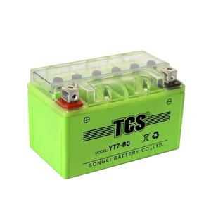 Аккумулятор для мотоцикла YT7-BS, зеленый, свинцово-кислотный, необслуживаемый, 12-вольтовый, сухой элемент - Product Image 2