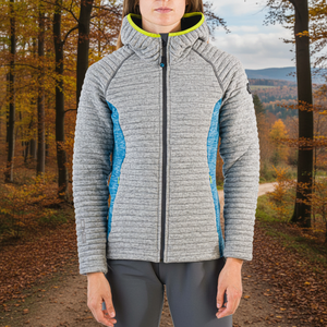 Felpa con cerniera di alta qualità da donna PRESOLANA felpa con Logo personalizzato foderato per abbigliamento lungo autunno/inverno con Design leggero - Product Image 3