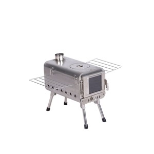 Stainless Steel Wood <b>Stove</b> Portable Folding Tent <b>Stove</b> For Outdoor Camping Cooking Firewood Heating - Product Image 4