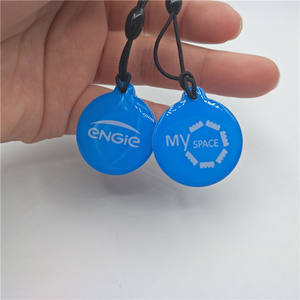 Compartir instantáneamente sin contacto Redes sociales LOST FOUND Phone NFC Llavero - Product Image 3