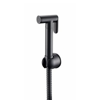 Kit de pulvérisateur de bidet rond en laiton massif, ensemble de douchettes shattaf, mitigeur de bidet pour salle de bain, shattaf et douches