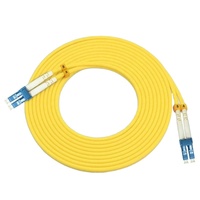 Kabel Patch Cord Fiber Optik Indoor Simplex Duplex NX CORE Single Mode dari Plastik Rekayasa untuk Komunikasi
