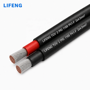 <span class=keywords><strong>Cable</strong></span> Solar Bifilar TUV 2 PfG 1169 <span class=keywords><strong>de</strong></span> 2x10mm2, Cobre Estañado XLPO PV1-F, <span class=keywords><strong>Cable</strong></span> Fotovoltaico para Sistemas <span class=keywords><strong>de</strong></span> Paneles Solares en Vehículos Recreativos y Embarcaciones - Product Image 1