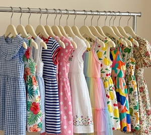 เดรสตาข่ายแขนกุดสำหรับเด็กผู้หญิง รุ่นซัมเมอร์พรีเมียม 418 CN/FUJ ผลิตจากผ้าเนื้อนุ่ม คุณภาพดี พร้อมส่ง - Product Image 6