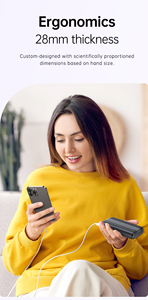 <span class=keywords><strong>พา</strong></span><span class=keywords><strong>ว</strong></span><span class=keywords><strong>เวอร์</strong></span><span class=keywords><strong>แบงค์</strong></span>พกพา 20000mAh พอร์ต USB คู่ สำหรับชาร์จอุปกรณ์หลายเครื่องพร้อมกัน เหมาะสำหรับการเดินทางเพื่อธุรกิจ - Product Image 4