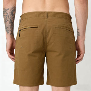 walkshorts cargo <b>shorts</b> Comfortable Stretch <b>Men's</b> Gym <b>Shorts</b> <b>with</b> <b>Zipper</b> <b>Pocket</b> Quick-Dry Breathable for Daily Training - Product Image 2