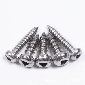 Trung Quốc đặc biệt Fastener thép vòng đầu làm xáo trộn bằng chứng chống trộm tam giác lỗ Pan đầu tự khai thác an ninh vít - Product Image 1