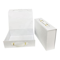 Boîte cadeau pliante en carton rigide blanc et noir de luxe avec logo personnalisé pour sous-vêtements, soins de la peau, cosmétiques, emballages en papier recyclé