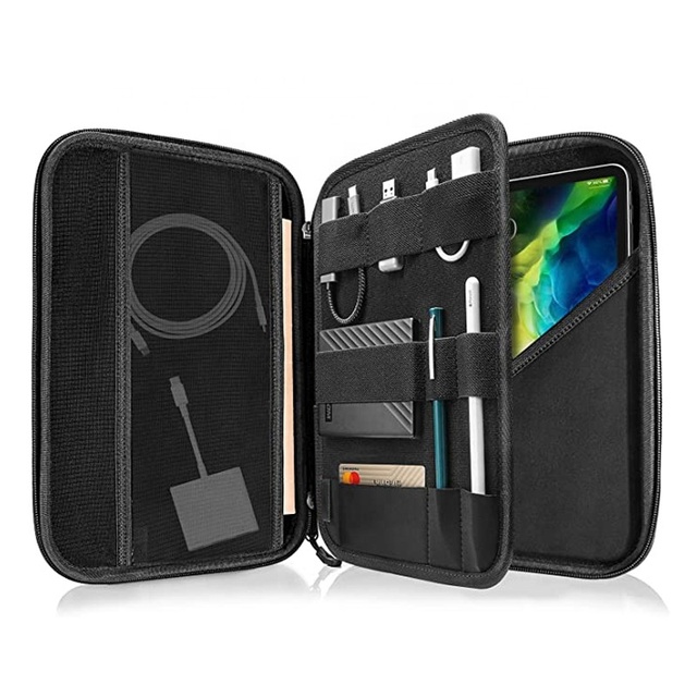 EVA Tablet PC Laptop Hard Travel Case for 11 Inch I Pad Pro M2&M1/ 10.9-inch New I Pad Air 5th Gen/ 10.9-in/10.2-in I Pad 10/9
