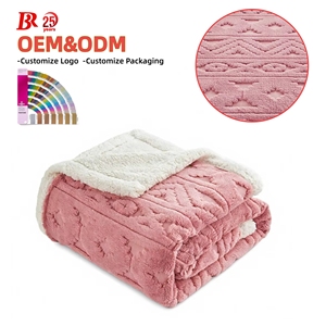 Queen/<strong>King</strong> <strong>Size</strong> Four Seasons Comfortable Nap Knitted <strong>Throw</strong> Blanket Warm Taffeta Thick Solid Anti-Pilling Eco-Friendly Modern - Product Image 1
