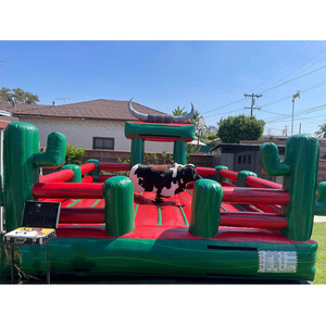 Toro Mecánico Inflable <span class=keywords><strong>de</strong></span> Grado Comercial, Equipo Personalizado <span class=keywords><strong>para</strong></span> Montar al Toro, Diversión con Temática Western <span class=keywords><strong>para</strong></span> Adultos, <span class=keywords><strong>Alquiler</strong></span> <span class=keywords><strong>para</strong></span> <span class=keywords><strong>Fiestas</strong></span> al Aire Libre - Product Image 1