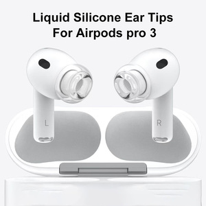 Puntas de Silicona Líquida Ultra Premium para <span class=keywords><strong>AirPods</strong></span> Pro 3.ª Generación (2025), Repuestos de Auriculares con Cancelación de Ruido y Comodidad - Product Image 1