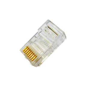 Câble UTP/FTP Cat6 Cat5 Cat5e Connecteur RJ11 RJ45 Mâle Plaqué Or 3U 10U 30U Passage de câble Cat5e Cat6 UTP Prise 3 P PC CN GUA - Product Image 2