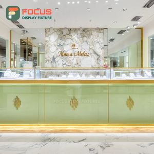 Vitrine de luxe pour bijoux d'aéroport, surface polie, vitrine pour bijouterie - Product Image 3