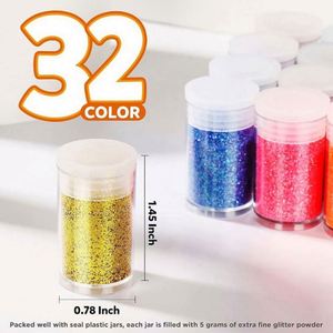 New Design Hot Sale Fashionable Colorful Customized Color Decoration Glitter Pvc Tube Packed <b>Box</b> Shape Christmas - Product Image 3