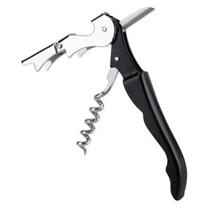 Tire-bouchon personnalisé avec coupe-capsule et ouvre-bouteille, 5 pouces de long, charnières en acier inoxydable, clé à vin pour serveurs - Product Image 3