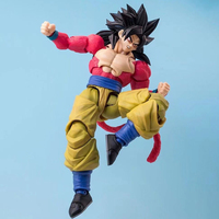Figura de Acción de Anime Dragon Ball GT S.H.Figuarts de Pvc de 16cm de Super Saiyan 4 Son Goku, Modelo de Resina Coleccionable