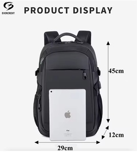 Unisex Công Suất Lớn Không Thấm Nước Máy Tính Ba Lô Biểu Tượng Tùy Chỉnh 15.6 Inch Kinh Doanh Du Lịch Người Đàn Ông Của Máy Tính Xách Tay Ba Lô - Product Image 2