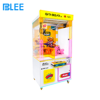 Machine à griffes à monnayeur avec LED arc-en-ciel, jeu d'arcade attrape-prémiers pour centres commerciaux, parcs d'attractions, centres de divertissement familial et enfants