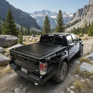 Accesorios para Camionetas, Cubierta Retráctil Automática Eléctrica Telescópica de Aluminio para Plataforma de Camioneta GMC <span class=keywords><strong>Sierra</strong></span> 5.8 pies, Negra, Sin Perforación - Product Image 5