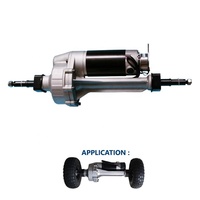 Electric Transaxle with 500 W, 24 V DC Motor