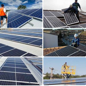ชุดระบบพลังงานแสงอาทิตย์บ้าน5K พร้อมความจุ3KW 10kwh 5KW พลังงาน10KW 8KW สำหรับ YS5KW-OFF 5KW ไฮบริด - Product Image 6