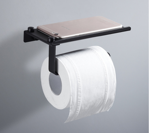 Giá Treo Khăn Không Đục Lỗ Tùy Chỉnh Kệ Phòng Tắm Bằng Nhôm Giá Treo Khăn Màu Đen Đồ Kim Khí Phòng Tắm - Product Image 5