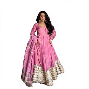 Elegant Middle Eastern Muslim Jalaibya <b>Kaftan</b> Diamond Fashion Salwar Kameez for Women Size 4XL for Wedding and Summer/Autumn - Product Image 2