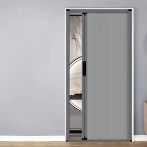 ChaoFan - Biombo Plegable de Estilo Moderno Personalizable, Acabado en Aluminio, Puerta Enrollable para Sala de Estar - Product Image 3