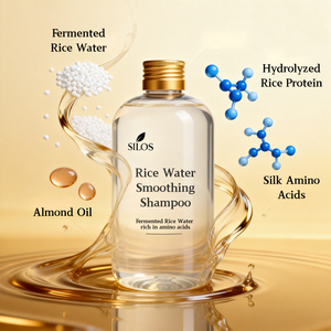 Shampoo lissant à l'eau de riz fermentée multifonctionnel SILOS - Product Image 3