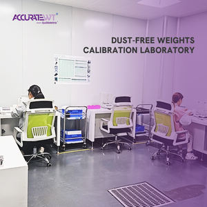 Poids certifiés OIML E2 1MG-5KG calibrés pour poids d'essai pour pièces et accessoires d'instruments de laboratoire analytique - Product Image 3