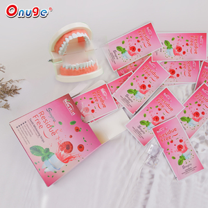 Saveur de framboise bandes de blanchiment des dents sans résidus utilisation sensible des dents <span class=keywords><strong>bande</strong></span> <span class=keywords><strong>blanche</strong></span> autocollant de blanchiment des dents - Product Image 1