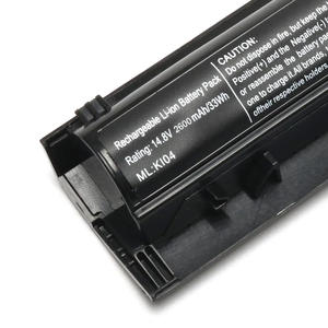 Prix réduit Vente en gros Batterie de remplacement pour ordinateur portable 14,8V 38Wh 2600mAh KI04 pour <span class=keywords><strong>HP</strong></span> <span class=keywords><strong>Pavilion</strong></span> 14 15 <span class=keywords><strong>17</strong></span> <span class=keywords><strong>Gaming</strong></span> NB Series - Product Image 4