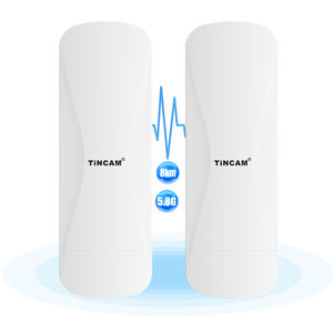 TiNCAM 5.8G 867Mbps Ponte Wireless Esterno 8km, Access Point Wireless POE, <span class=keywords><strong>Bridge</strong></span> Wireless Punto-a-Punto per Esterni - Product Image 1