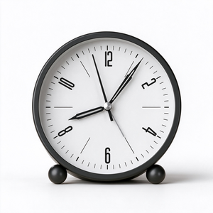 Horloge analogique pour enfants, dessin animé mignon, apprentissage précoce, <span class=keywords><strong>radio</strong></span> silencieuse, horloge de bureau pour enfants, alarme, veilleuse - Product Image 1