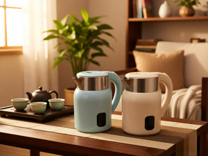 Factory High Quality 1500W Electric Tea Water Fashion <b>Kettle</b> 2.0L Plastic Outer Layer SUS Inner Pot 220V Metal <b>Large</b> Capacity - Product Image 2