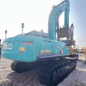 Yüksek Performanslı Kullanılmış Kobelco 350 CE Belgeli Düşük Saatli Makine Uygun Fiyat - Product Image 1