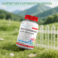 Complément alimentaire quotidien essentiel : comprimés de multivitamines et minéraux pour adultes, complexe vitaminique pour renforcer le système immunitaire