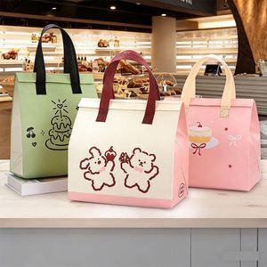 Custom Logo Promotional Biodegradable Aluminum Fabric Thermal Leak Proof Insulated Food <b>Cooler</b> <b>Backpack</b> Bag - Product Image 1