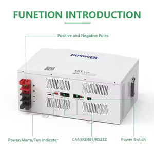Batería de Iones de Litio de 24V 25.6V 100Ah Montada en Pared, 5kWh de Capacidad, Puerto de Comunicación AC CAN para Almacenamiento de Energía en el Hogar - Product Image 4