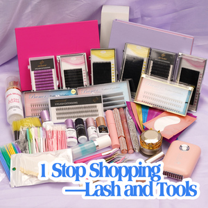 Lông mi mở rộng học sinh học tập thiết lập de inicio cá nhân tùy chỉnh lông mi đào tạo và lông mi keo Kit - Product Image 6