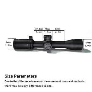 Lunette de visée BANGBANG 3-12X40 SFIR SFP, optique à tube de 30 mm, lunette optique réglable HD avec mise au point latérale pour l'observation en extérieur - Product Image 6