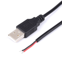 5.5*2.5mm 12V powered usb zu dc connector aufladen kabel