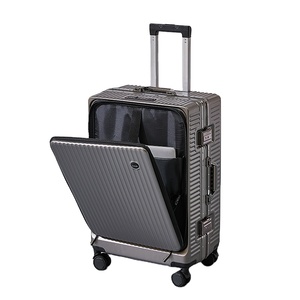 <span class=keywords><strong>Valigia</strong></span> <span class=keywords><strong>valigia</strong></span> con telaio in alluminio Vintage personalizzata 20 pollici di medie dimensioni <span class=keywords><strong>valigia</strong></span> Trolley <span class=keywords><strong>valigia</strong></span> - Product Image 2