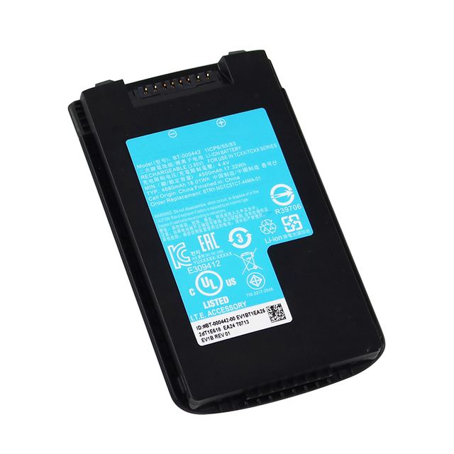Barcode Scanner Battery Replacement for BTRY-NGTC5TC7-44MA-01 BT-000442 TC53 TC58 TC73 TC78 4680mAh 3.85V Li-Ion
