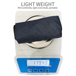 Mini paraguas portátil de cápsula UV Ovida, sombra impermeable de alta calidad, regalo de bolsillo compacto ligero 50% para damas y niñas - Product Image 6