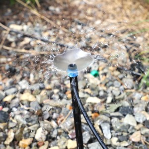 Nosel Irigasi Pertanian DaringFish, Penyemprot Mikro Vortex Tetes Air yang Dapat Disetel, untuk Rumput, Bunga, dan Pohon Buah - Product Image 4