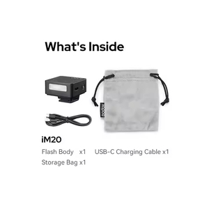 แฟลชกล้อง Godox iM20 iFlash Mini รุ่นดั้งเดิม น้ำหนัก 45 กรัม พกพาสะดวก สำหรับ Sony Canon <span class=keywords><strong>Nikon</strong></span> Fuji Ricoh สไตล์เรโทร 2026 - Product Image 6