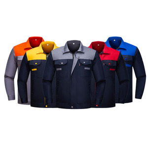 Men's Custom Workwear Long Sleeve Protective Clothing For Factory Workshop Machine Repair Spring Autumn Tops - Product Image 2