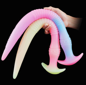 Langer Dildo Große Anal Perlen <span class=keywords><strong>Big</strong></span> Monster Dildo Fantasy Spielzeug Riesiger Butt Plug Anal Schlange Dildo Buttplug für Männer Frauen Homosexuell Paar - Product Image 2